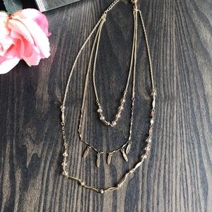Layered Gold Necklace